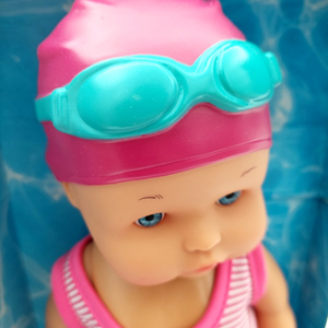 عروسک نوزاد شناگر 33 سانتی متری Swimming Doll -اسباب بازی
